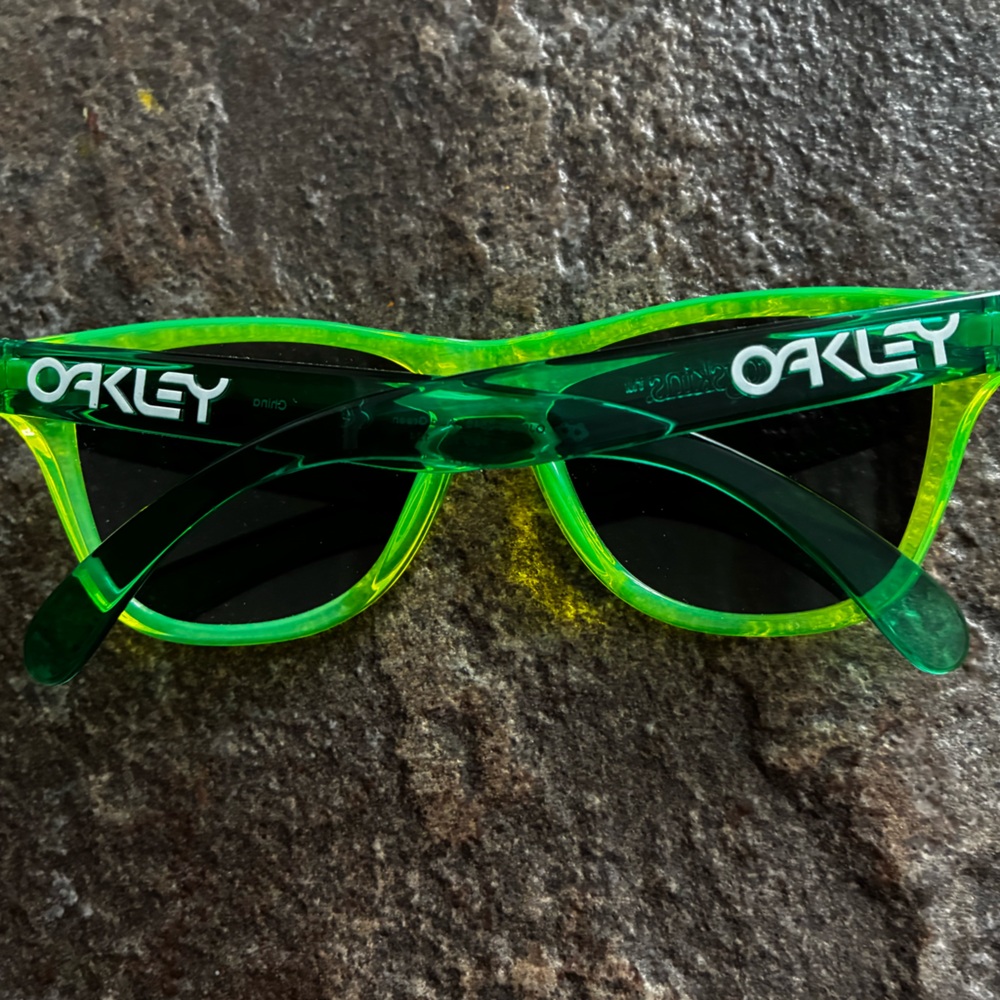 Oakley Neon Green Sunglasses